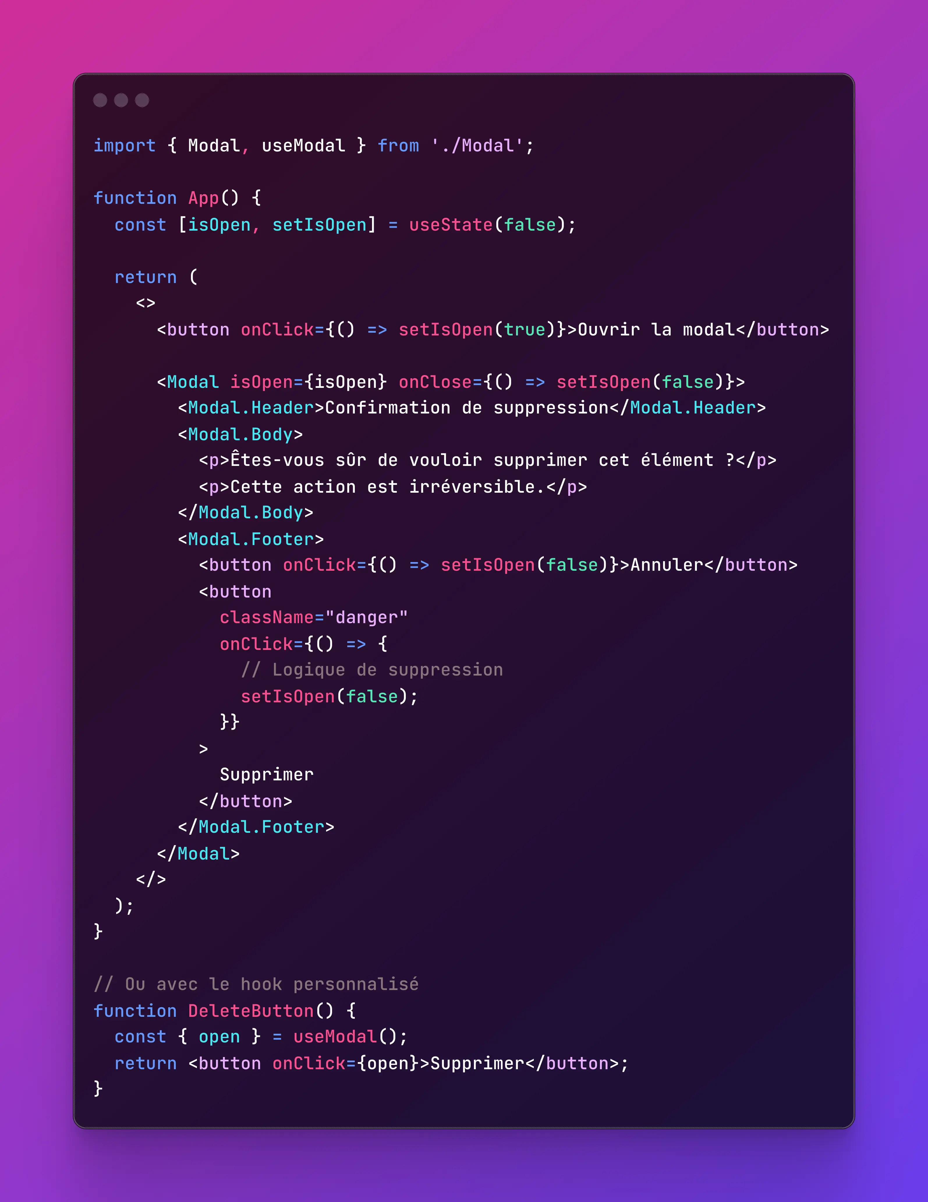 code snippet
